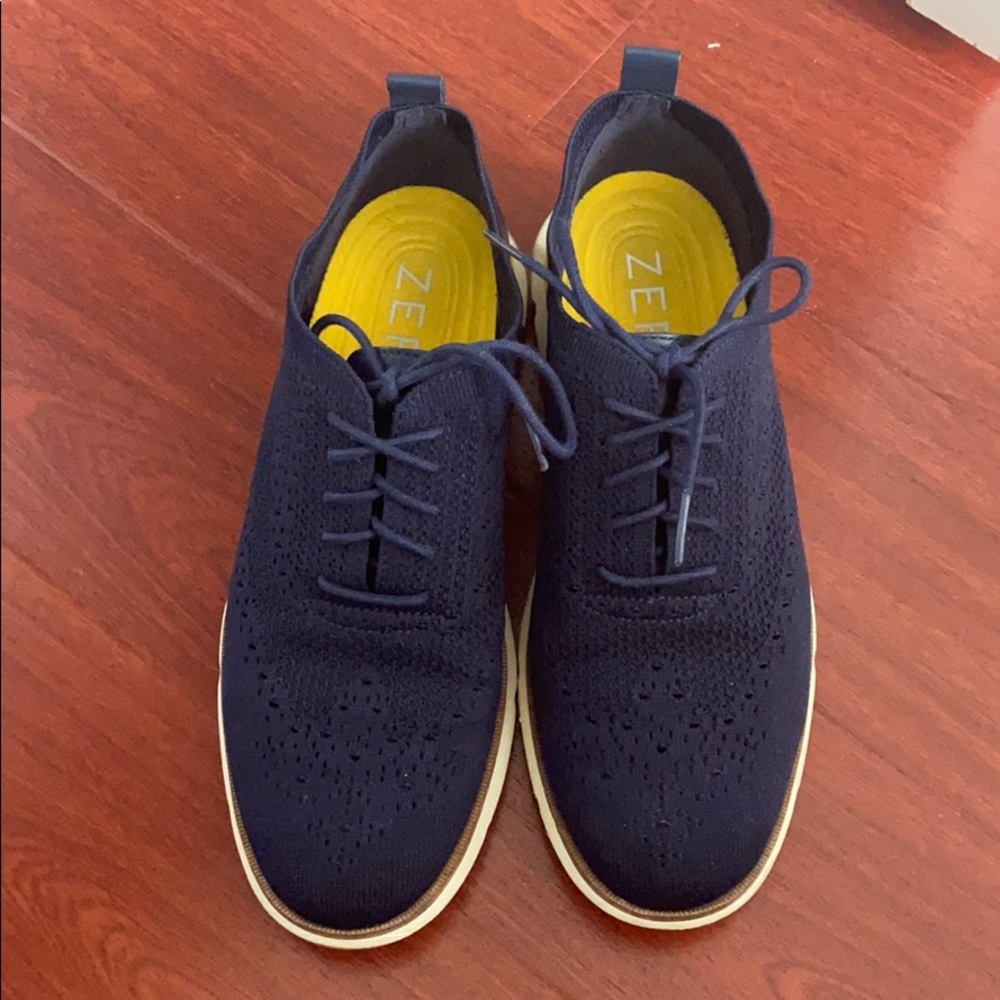 COLE HAAN ZEROGRAND NAVY WOMENS SHOES